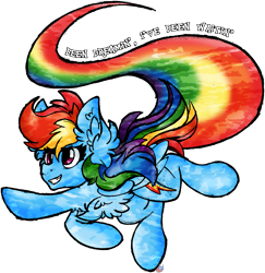 Size: 1589x1636 | Tagged: safe, artist:iroxykun, derpibooru import, rainbow dash, pegasus, pony, female, flying, simple background, solo, transparent, transparent background, wings