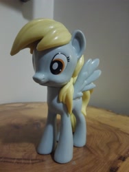 Size: 3120x4160 | Tagged: safe, photographer:apex soundwave, derpy hooves, ditzy doo, pegasus, pony, collectible, female, funko, irl, mare, photo, solo, toy, vinyl collectible, vinyl figure