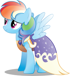 Size: 3041x3282 | Tagged: safe, artist:infinitewarlock, derpibooru import, rainbow dash, pegasus, pony, clothes, dress, gala dress, simple background, solo, transparent background, vector