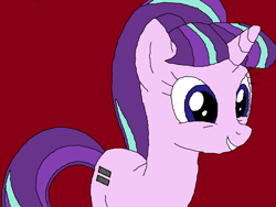 Size: 1014x762 | Tagged: safe, artist:alexanderwilliams, starlight glimmer, pony, unicorn, female, mare, s5 starlight, smiling