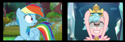 Size: 548x186 | Tagged: safe, derpibooru import, cozy glow, rainbow dash, pegasus, pony, google images