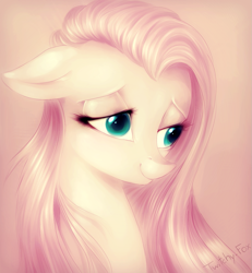 Size: 1101x1189 | Tagged: safe, artist:twitchy-fox, fluttershy, pegasus, pony, female, mare, pink mane, solo, yellow coat