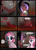 Size: 756x1058 | Tagged: safe, artist:helenasherzblut, pinkie pie, oc, oc:ruby crow, earth pony, pony, fanfic:silent ponyville, comic, lost memories