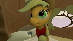 Size: 1920x1080 | Tagged: safe, applejack, earth pony, pony, 3d, female, mare, solo, source filmmaker