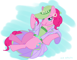 Size: 4813x3773 | Tagged: safe, artist:crabofdoom, gummy, pinkie pie, earth pony, pony, clothes, reclining