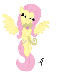 Size: 1571x1936 | Tagged: safe, artist:xscaralienx, fluttershy, pegasus, pony, crossover, facehugger, solo