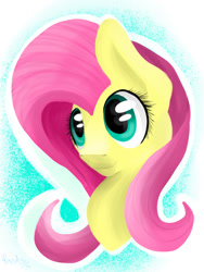 Size: 768x1024 | Tagged: safe, artist:pprinceran, fluttershy, pegasus, pony, female, mare, pink mane, solo, yellow coat