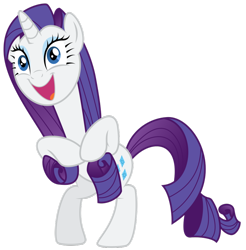 Size: 900x915 | Tagged: safe, artist:melodykurasaki, rarity, pony, unicorn, the crystal empire, bipedal, female, mare, open mouth, rarity tugs her mane, simple background, solo, transparent background, tugging, vector
