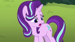 Size: 1920x1080 | Tagged: safe, screencap, starlight glimmer, pony, a horse shoe-in, solo