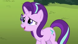 Size: 1920x1080 | Tagged: safe, screencap, starlight glimmer, pony, a horse shoe-in, solo