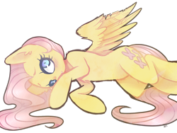 Size: 1280x960 | Tagged: safe, artist:hawthornss, fluttershy, pegasus, pony, semi-anthro, ear fluff, simple background, solo, transparent background