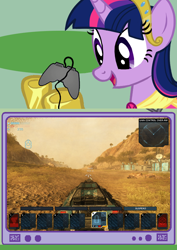 Size: 564x797 | Tagged: safe, derpibooru import, twilight sparkle, twilight sparkle (alicorn), alicorn, pony, carrier command, carrier command: gaea mission, exploitable meme, female, game, gamer twi, mare, meme, obligatory pony, tv meme