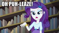 Size: 893x500 | Tagged: safe, edit, edited screencap, screencap, rarity, equestria girls, image macro, meme