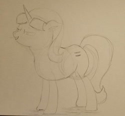 Size: 930x859 | Tagged: safe, artist:polar_storm, starlight glimmer, pony, unicorn, equal cutie mark, female, mare, sketch, solo, traditional art