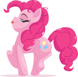 Size: 905x894 | Tagged: safe, artist:ostichristian, pinkie pie, earth pony, pony, simple background, solo, transparent background