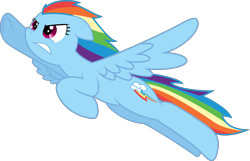 Size: 4839x3110 | Tagged: safe, artist:thisismyvectorin, derpibooru import, rainbow dash, pegasus, pony, flying, simple background, solo, transparent background, vector