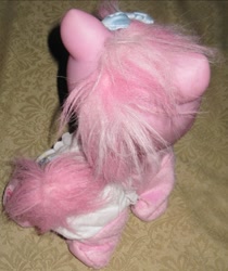 Size: 673x803 | Tagged: safe, pinkie pie, g3.5, diaper, hasbro, irl, official, photo, plushie, toy