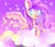 Size: 1876x1600 | Tagged: safe, artist:baid-woo, fluttershy, pegasus, pony, cloud, prone, solo