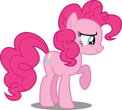 Size: 5000x4472 | Tagged: safe, artist:dashiesparkle, pinkie pie, earth pony, pony, absurd resolution, simple background, solo, transparent background, vector