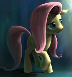 Size: 1024x1088 | Tagged: safe, artist:murskme, fluttershy, pegasus, pony, female, mare, not happy, solo