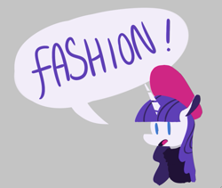 Size: 875x738 | Tagged: safe, artist:enma-darei, rarity, pony, unicorn, alternate hairstyle, beatnik rarity, beret, clothes, fashion, hat, one word, simple background, solo, that pony sure does love fashion