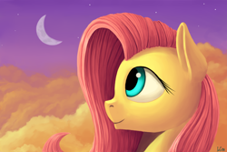 Size: 2000x1332 | Tagged: safe, artist:ivg89, fluttershy, pegasus, pony, female, mare, pink mane, solo, yellow coat