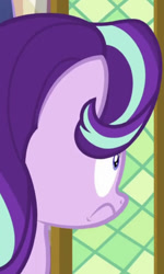 Size: 750x1254 | Tagged: safe, screencap, starlight glimmer, pony, unicorn, the crystalling, cropped, cute, faic, female, glimmerbetes, mare, scared, solo