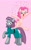 Size: 800x1280 | Tagged: safe, artist:theroyalprincesses, maud pie, pinkie pie, earth pony, pony, duo, female, mare, sisters