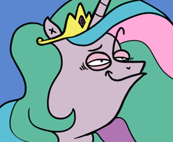 Size: 622x509 | Tagged: artist needed, safe, princess celestia, alicorn, pony, ed edd n eddy, eddy, reaction image, solo, the ed-touchables