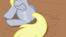 Size: 1920x1080 | Tagged: safe, screencap, derpy hooves, pony, the last roundup, bubble butt, close-up, iron plot, plot, sitting