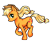 Size: 1200x983 | Tagged: safe, artist:moenkin, applejack, earth pony, pony, hat, running, simple background, solo, transparent background