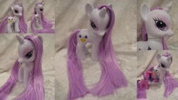 Size: 900x506 | Tagged: safe, artist:assassin kitty, derpibooru import, fleur-de-lis, pony, custom, fashion style, irl, photo, solo, toy