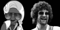 Size: 615x305 | Tagged: safe, derpibooru import, hoity toity, black and white, comparison, glasses, grayscale, jeff lynne