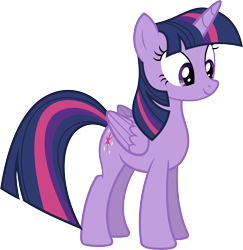 Size: 6000x6172 | Tagged: safe, artist:midnightfunny, derpibooru import, twilight sparkle, twilight sparkle (alicorn), alicorn, pony, absurd resolution, female, mare, simple background, solo, transparent background, vector