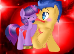 Size: 1048x762 | Tagged: safe, artist:keira-chann, derpibooru import, flash sentry, twilight sparkle, twilight sparkle (alicorn), alicorn, pony, book, cute, female, flashlight, kissing, mare, shipping