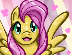 Size: 512x387 | Tagged: safe, artist:icognito-chan, fluttershy, pegasus, pony, female, mare, pink mane, solo, yellow coat
