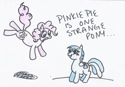 Size: 1280x892 | Tagged: artist needed, safe, cotton cloudy, pinkie pie, earth pony, pony, duo, female, mare, traditional art