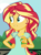 Size: 473x641 | Tagged: safe, screencap, sunset shimmer, dance magic, equestria girls, spoiler:eqg specials, blouse, cropped, cute, orange soda, shimmerbetes, solo, sunsass shimmer