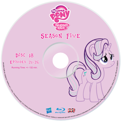 Size: 2342x2339 | Tagged: safe, artist:pixelgrip94, starlight glimmer, pony, blu-ray, fake, fake blu-ray set, simple background, transparent background