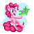 Size: 900x900 | Tagged: safe, artist:swanlullaby, gummy, pinkie pie, earth pony, pony, female, mare, pink coat, pink mane, tongue out