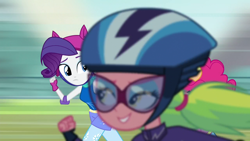 Size: 1280x720 | Tagged: safe, screencap, lemon zest, rarity, equestria girls, friendship games