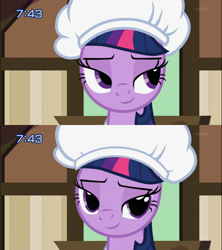 Size: 850x956 | Tagged: safe, derpibooru import, screencap, twilight sparkle, the last roundup, lidded eyes