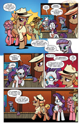 Size: 600x922 | Tagged: safe, artist:brendahickey, idw, maud pie, rarity, pony, unicorn, spoiler:comic, spoiler:comicff29, buried treasure, comic, deep strata, official comic, preview