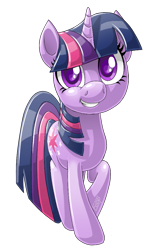 Size: 607x1000 | Tagged: safe, artist:freezyfoop, derpibooru import, twilight sparkle, unicorn twilight, pony, unicorn, cute, looking at you, simple background, smiling, solo, transparent background, twiabetes