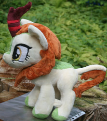 Size: 1636x1844 | Tagged: safe, artist:bastler, derpibooru exclusive, autumn blaze, kirin, female, irl, photo, plushie, solo