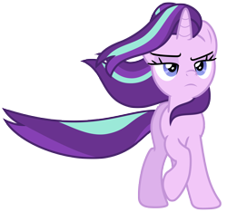 Size: 7122x6665 | Tagged: safe, artist:estories, starlight glimmer, pony, the ending of the end, absurd resolution, simple background, solo, transparent background, vector