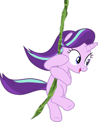 Size: 6519x8144 | Tagged: safe, artist:uigsyvigvusy, starlight glimmer, pony, unicorn, road to friendship, absurd resolution, female, mare, simple background, transparent background, vector, vine