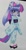 Size: 535x1011 | Tagged: safe, artist:shu, derpibooru import, twilight sparkle, anthro, ambiguous facial structure, kimono (clothing), pixiv, solo, traditional art