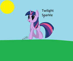 Size: 1912x1592 | Tagged: safe, artist:taybar04, derpibooru import, twilight sparkle, pony, unicorn, female, mare, multicolored mane, purple coat, solo