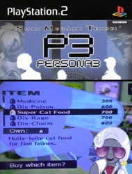 Size: 638x838 | Tagged: safe, derpibooru import, hoity toity, pony, persona 3, screenshots